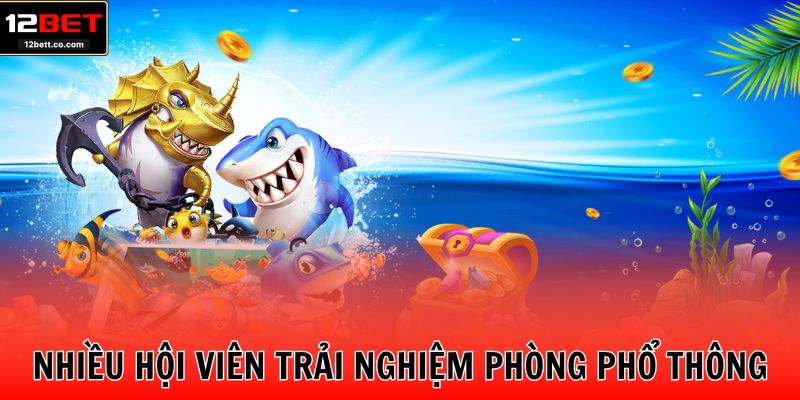 Nhiều hội viên trải nghiệm phòng phổ thông
