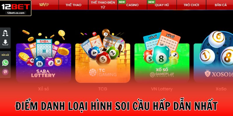 Điểm danh loại hình soi cầu hấp dẫn nhất